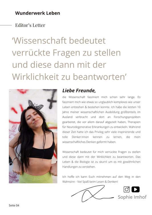 "Wunderwerk Leben" Vol. 03 - Alles nur Kopfsache?